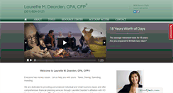 Desktop Screenshot of deardencpa.com